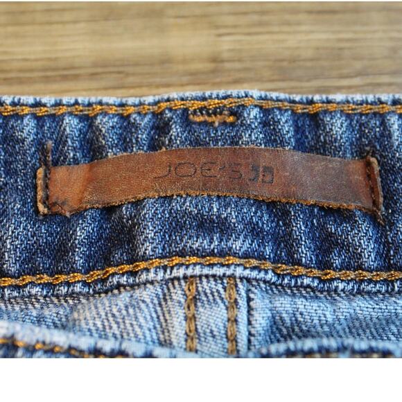 Joe’s Jeans Billie Crop Boyfriend Slim Crop Distressed Blue Jeans Women’s W32 - Picture 3 of 9